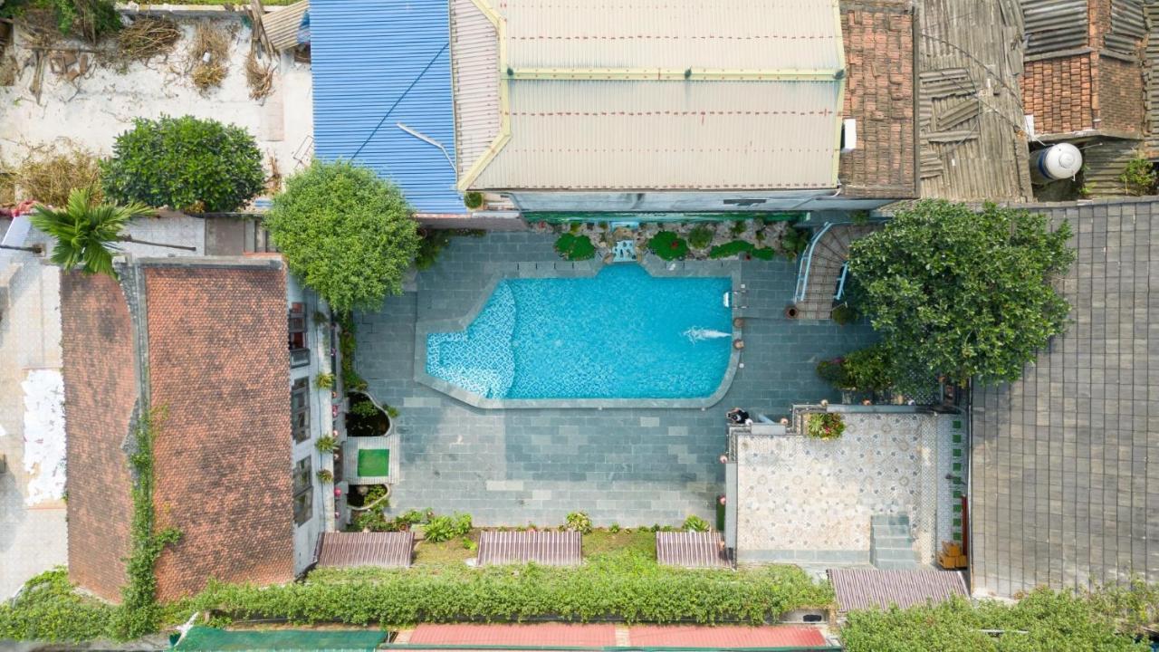 Camellia Eco Home &Tra My Restaurant นิญบิ่ญ ภายนอก รูปภาพ
